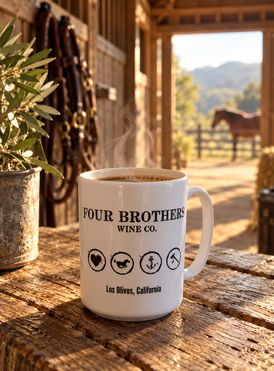 Four Brothers Coffee Mug